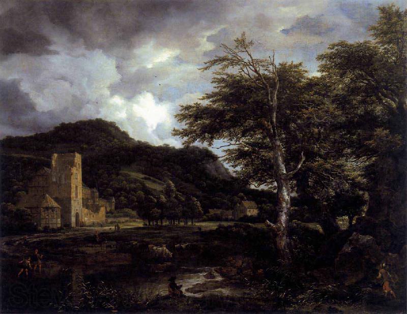 Jacob Isaacksz. van Ruisdael The Cloister